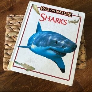 Eyes on Nature: Sharks, hardback book